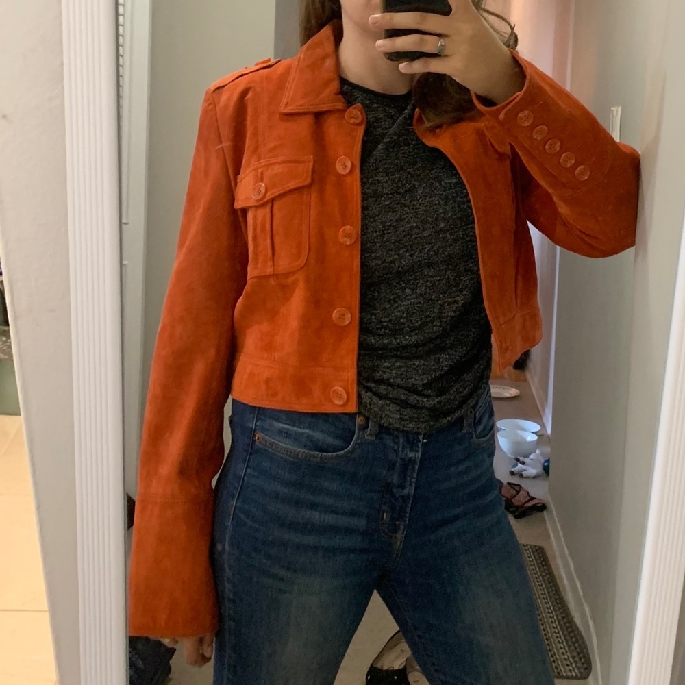 Damier Leather Jacket